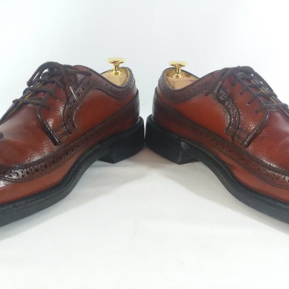Dexter Mahogany Longwing Blucher Shoes Mens 7.5M main image 10